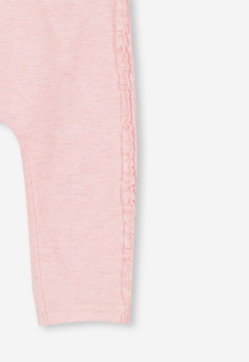 Cotton On - Trixie ruffle legging - pink