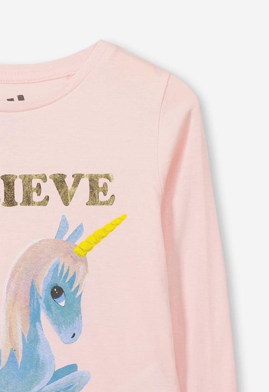 Cotton On - Penelope long sleeve tee - pink