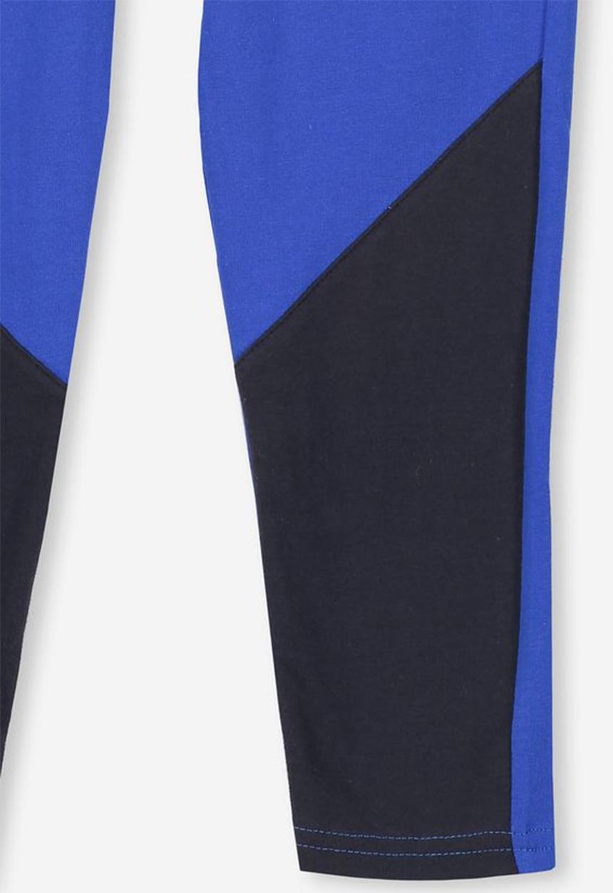 Cotton On - Miles slouch pant - blue & black
