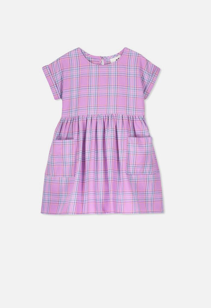 Cotton On - Malia short sleeve dress - lilac