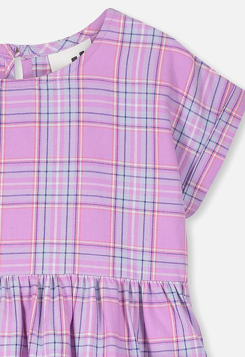 Cotton On - Malia short sleeve dress - lilac