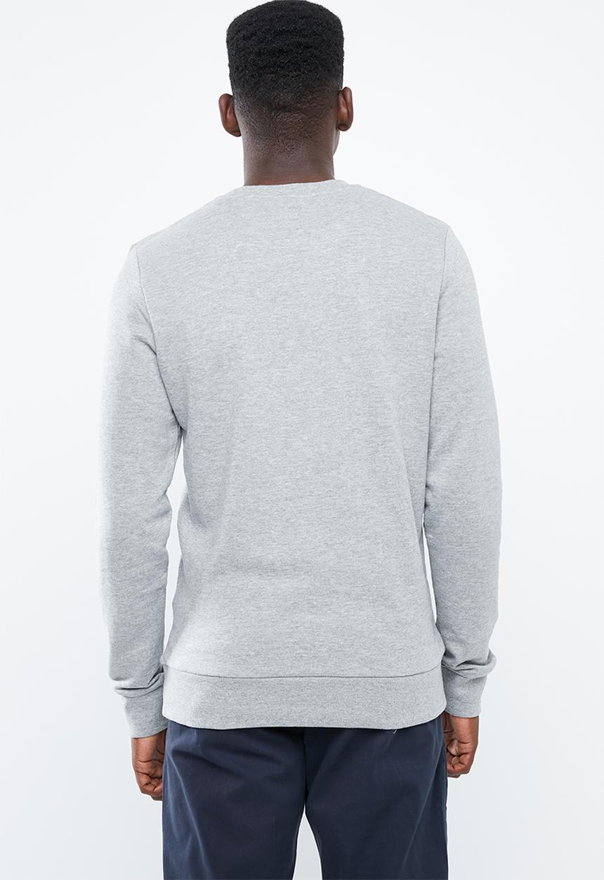 Jack & Jones - Jorpepup sweat crew - grey
