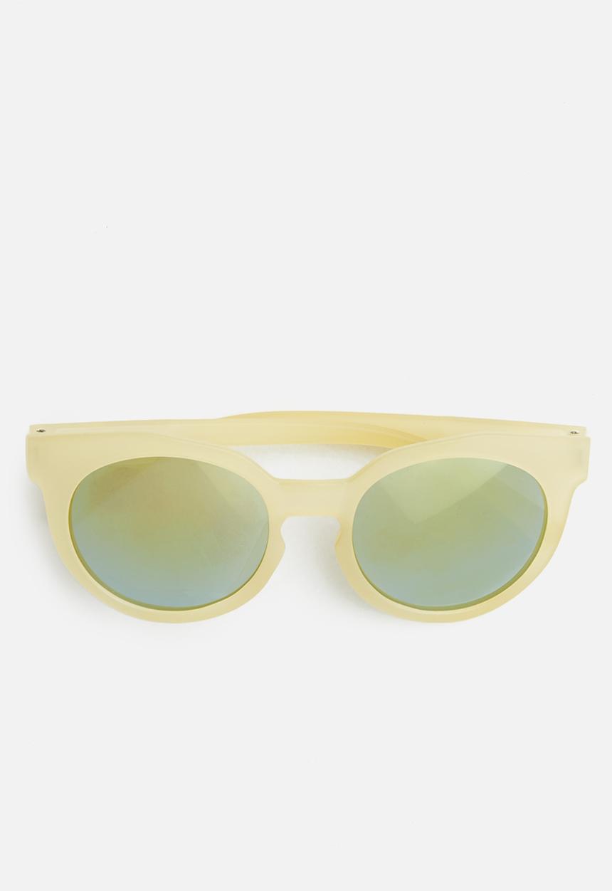 Pop Candy - Round sunglasses - yellow