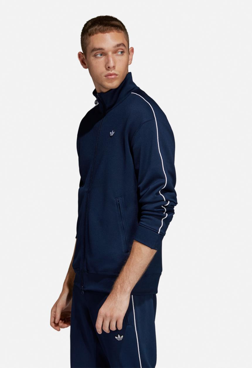 adidas Originals - Samstag tracksuit top - navy & white