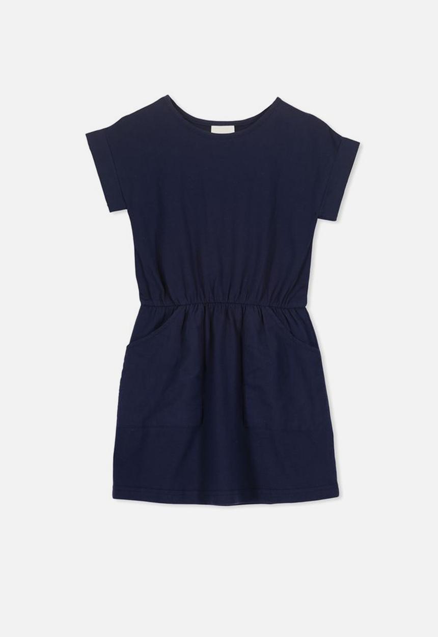 Cotton On - Sibella short sleeve dress - navy