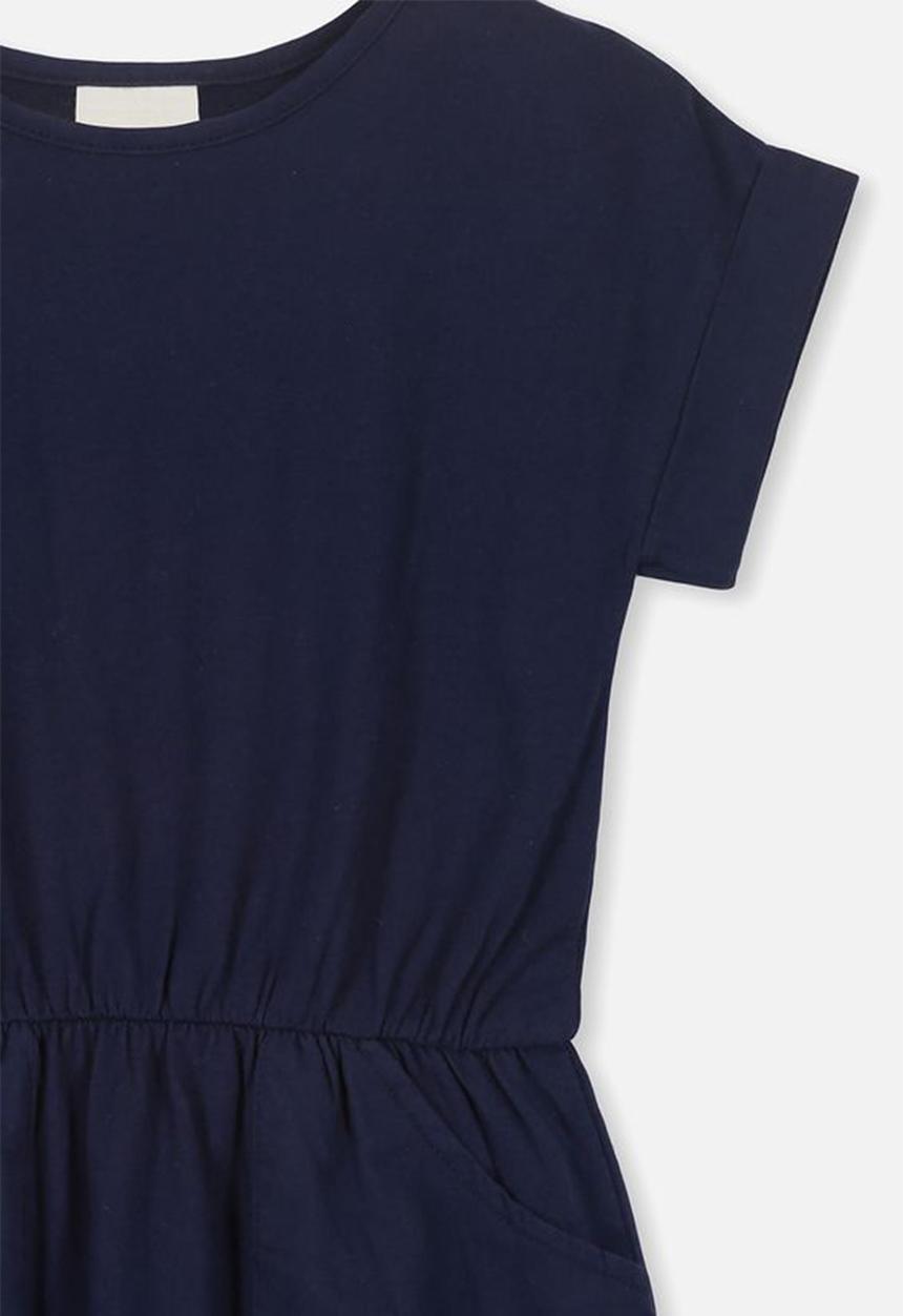 Cotton On - Sibella short sleeve dress - navy