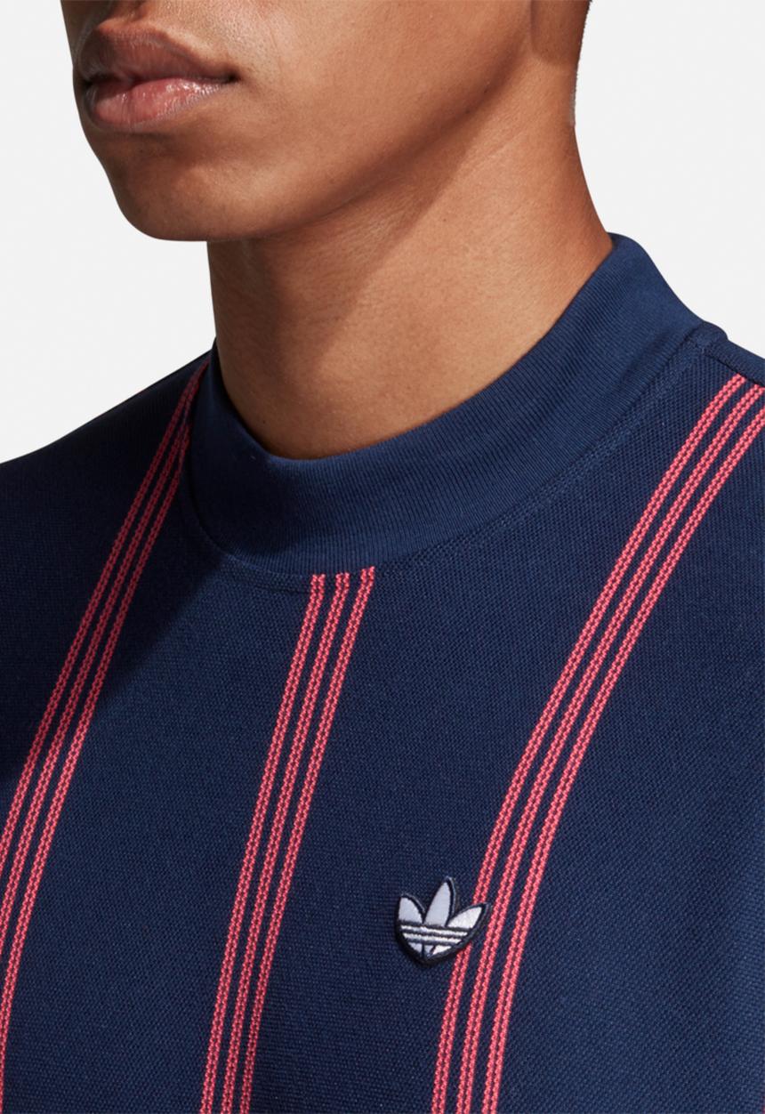 adidas Originals - Samstag tee - navy & red