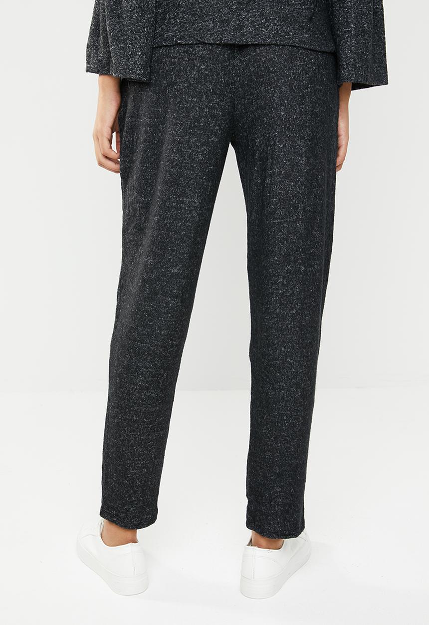 Brave Soul - Drawstring pant - charcoal