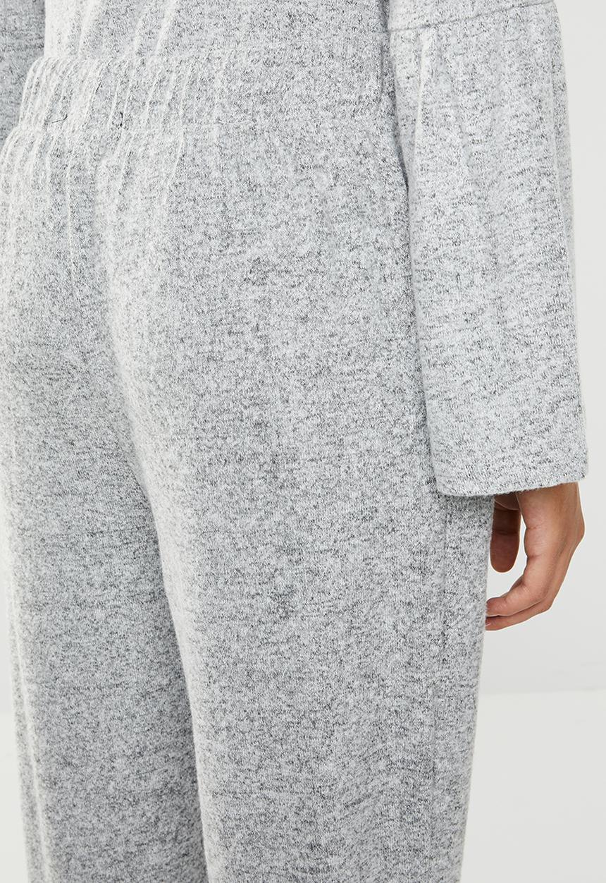 Brave Soul - Drawstring pant - grey 