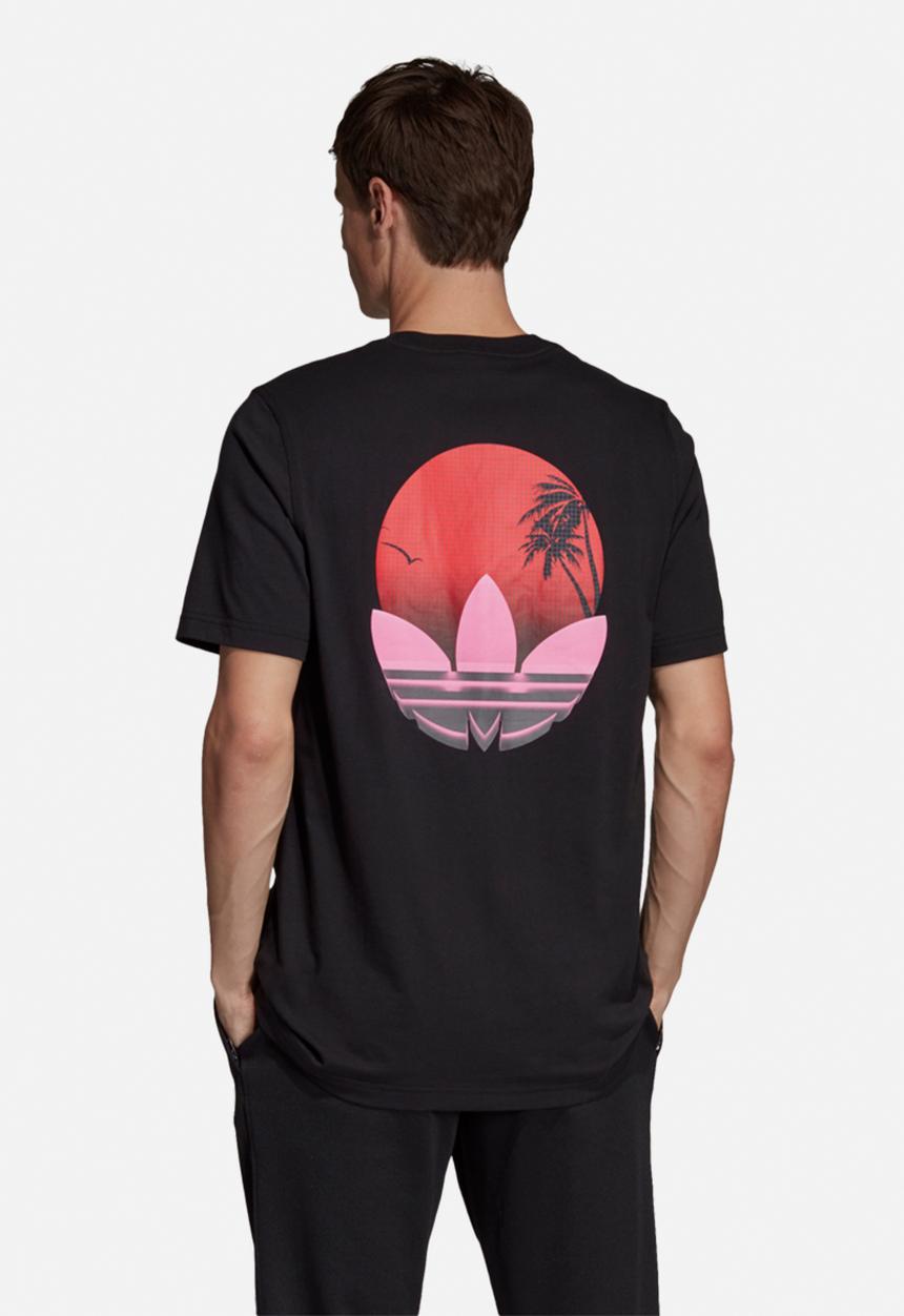 adidas Originals - Tropical crew tee - black