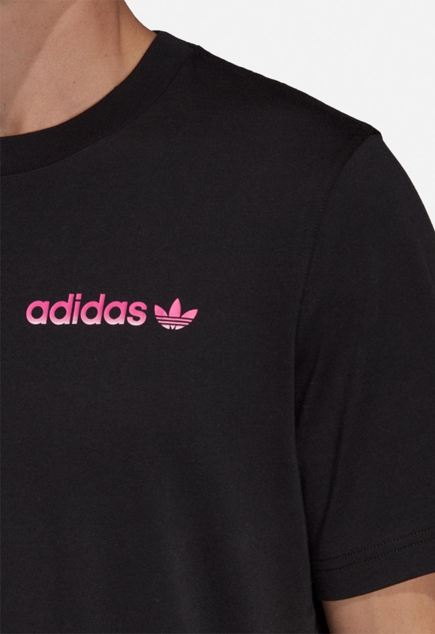 adidas Originals - Tropical crew tee - black