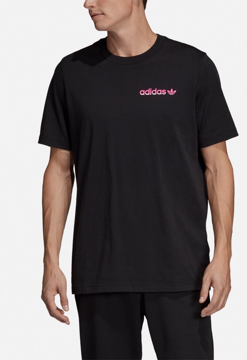 adidas Originals - Tropical crew tee - black