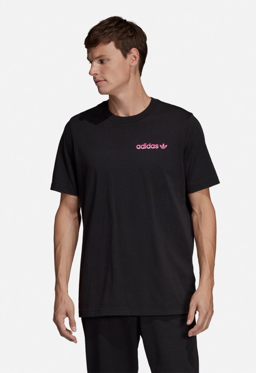 adidas Originals - Tropical crew tee - black
