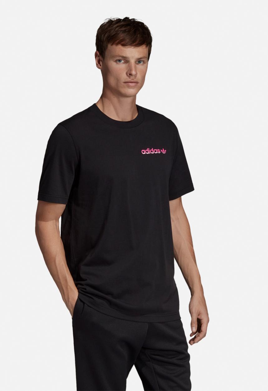 adidas Originals - Tropical crew tee - black