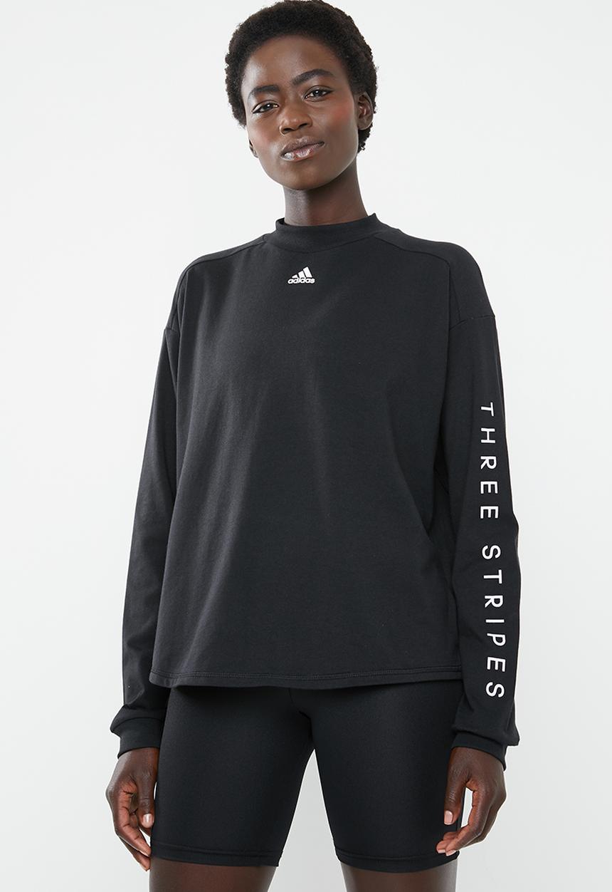 adidas - S25 longsleeve tee - black