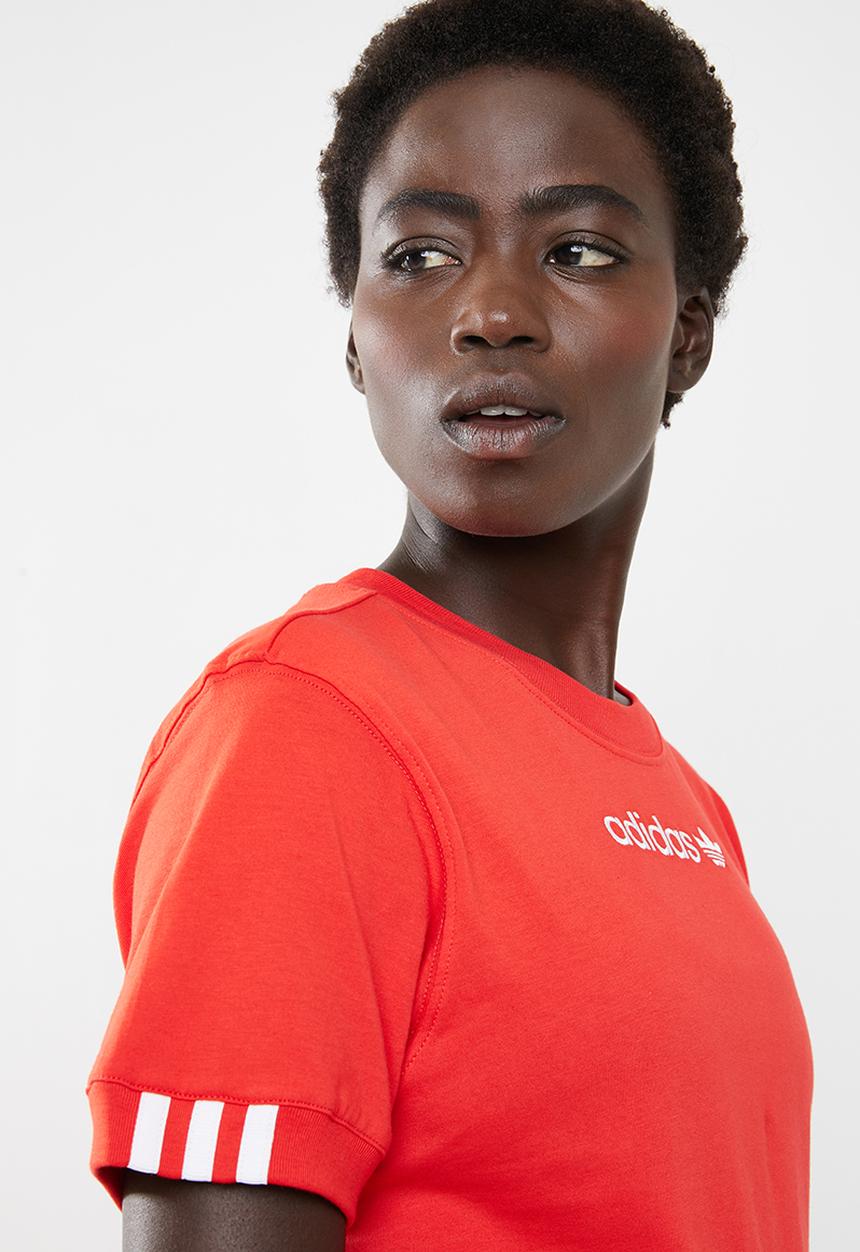 adidas Originals - Coeeze T-shirt - red