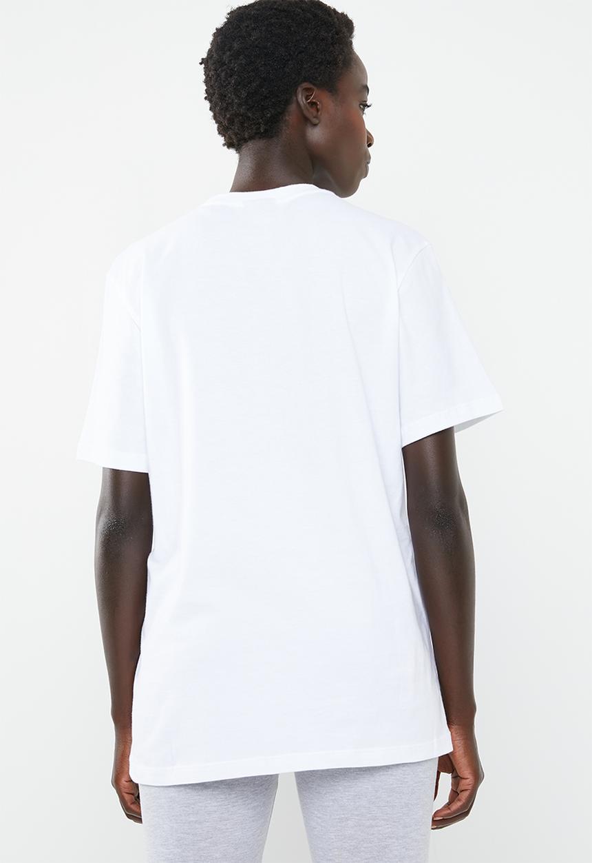Umbro - Umbro boyfriend fit logo tee - white