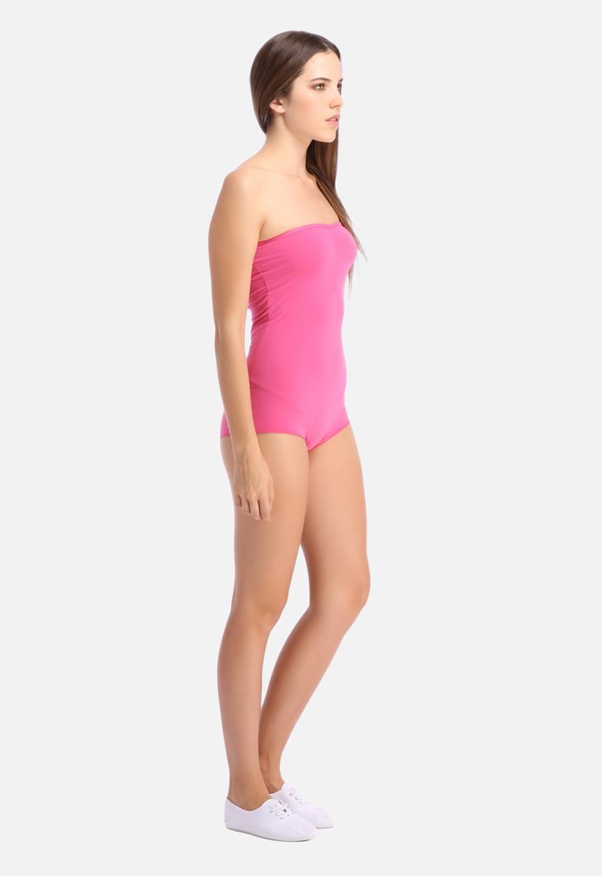 American Apparel - Cotton Spandex Jersey Rouched Bodysuit
