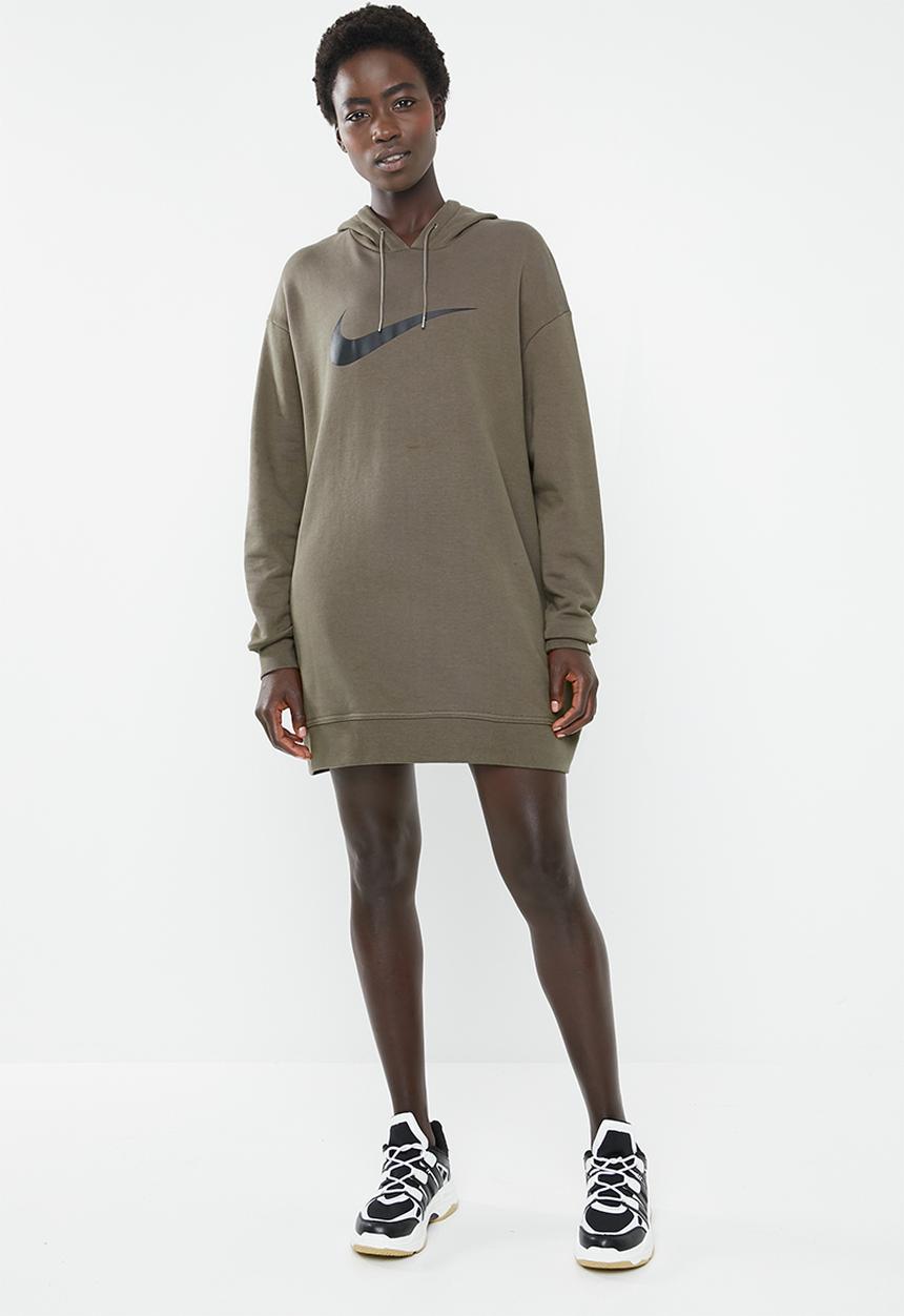 Nike - Swoosh hoodie - grey