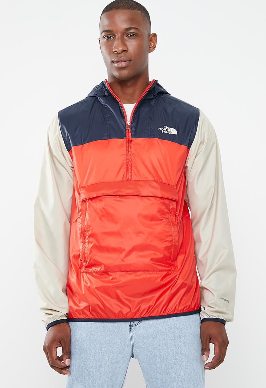The North Face - M fanorak jacket - fiery red & urban navy