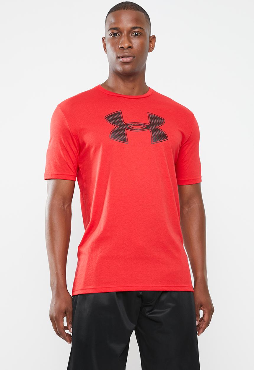 Under Armour - UA big logo short sleeve tee - red