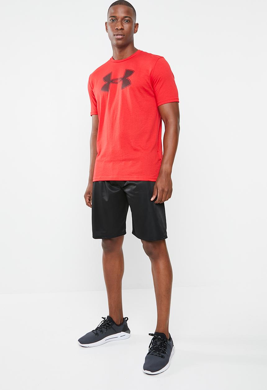 Under Armour - UA big logo short sleeve tee - red