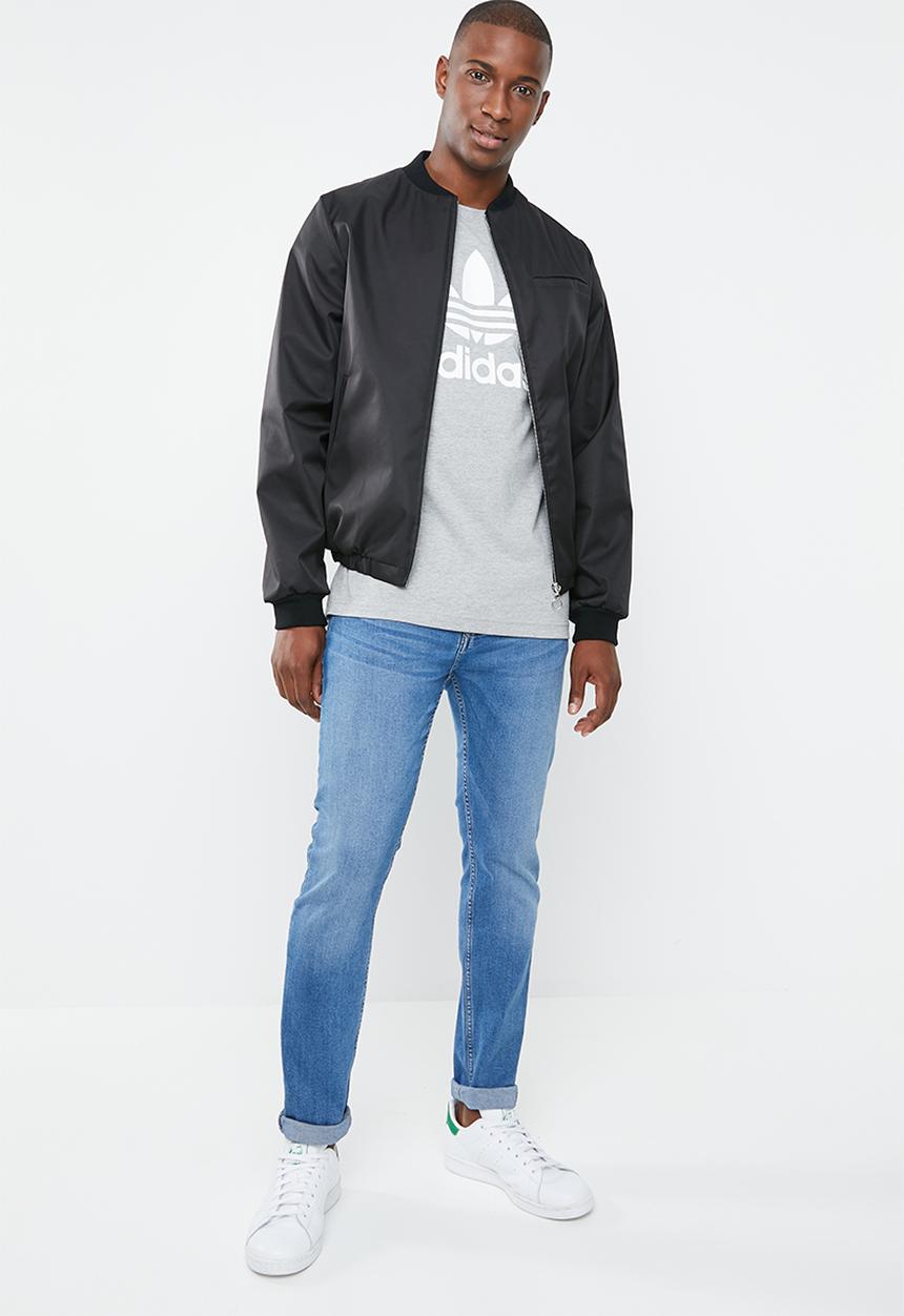 adidas Originals - Trefoil crew tee - grey