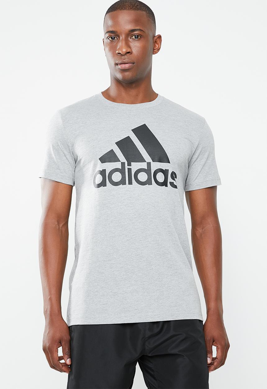 adidas Performance - Bos crew tee - grey melange