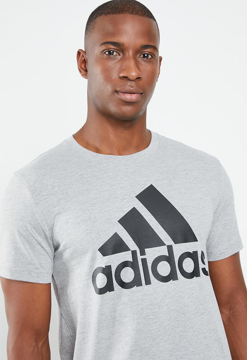 adidas Performance - Bos crew tee - grey melange