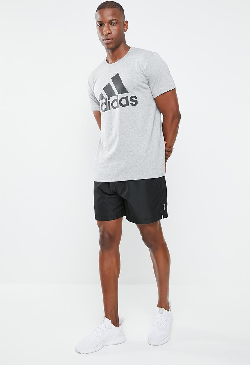 adidas Performance - Bos crew tee - grey melange