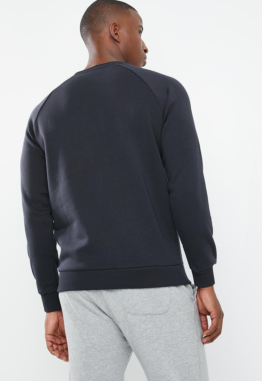 Under Armour - Rival fleece crew - black