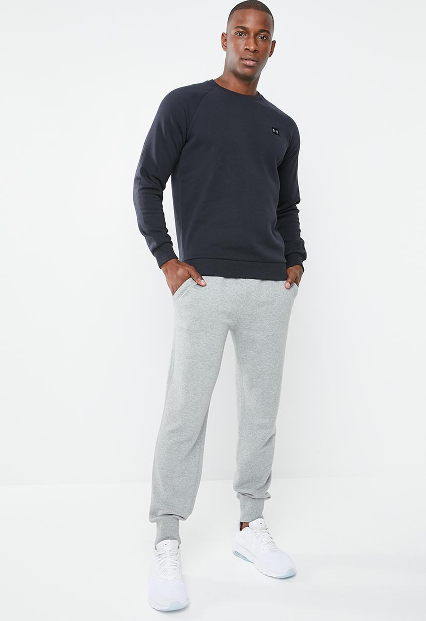 Under Armour - Rival fleece crew - black