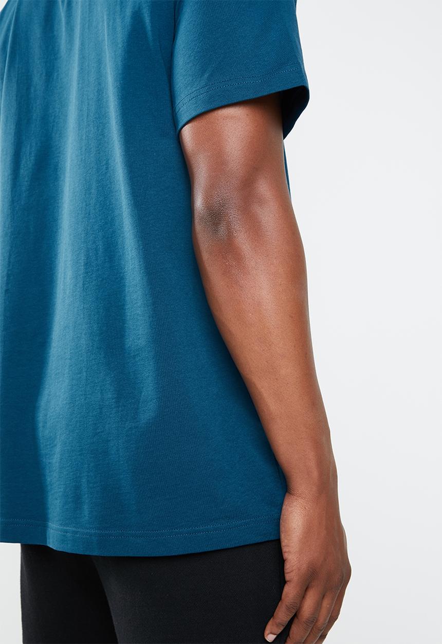 adidas Originals -  Outline crew short sleeve tee - blue & white
