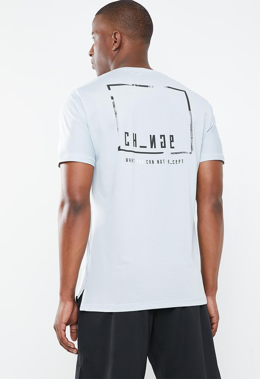 Reebok - Ost activchill graphic tee - grey 