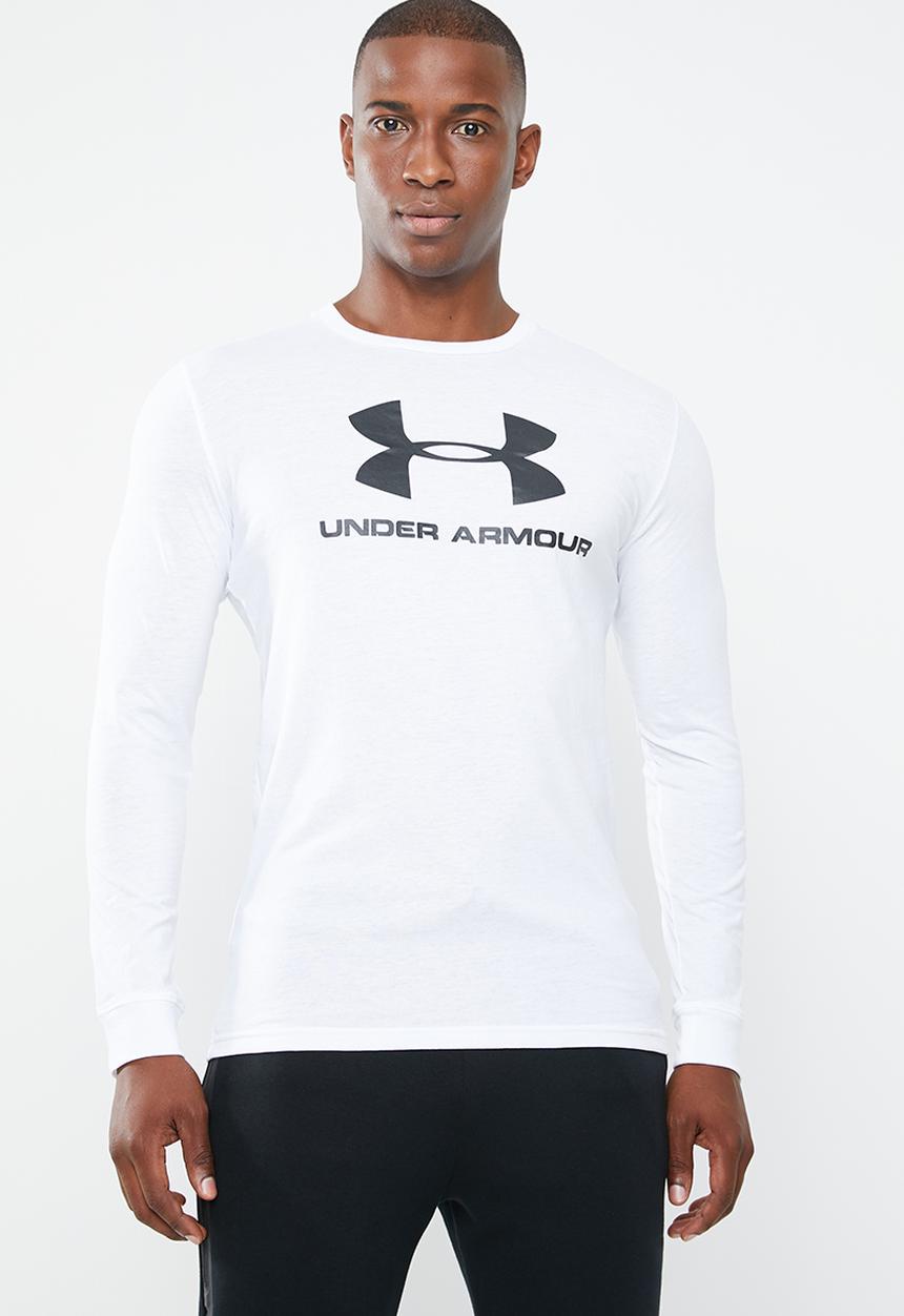 Under Armour - Sportstyle logo tee - white