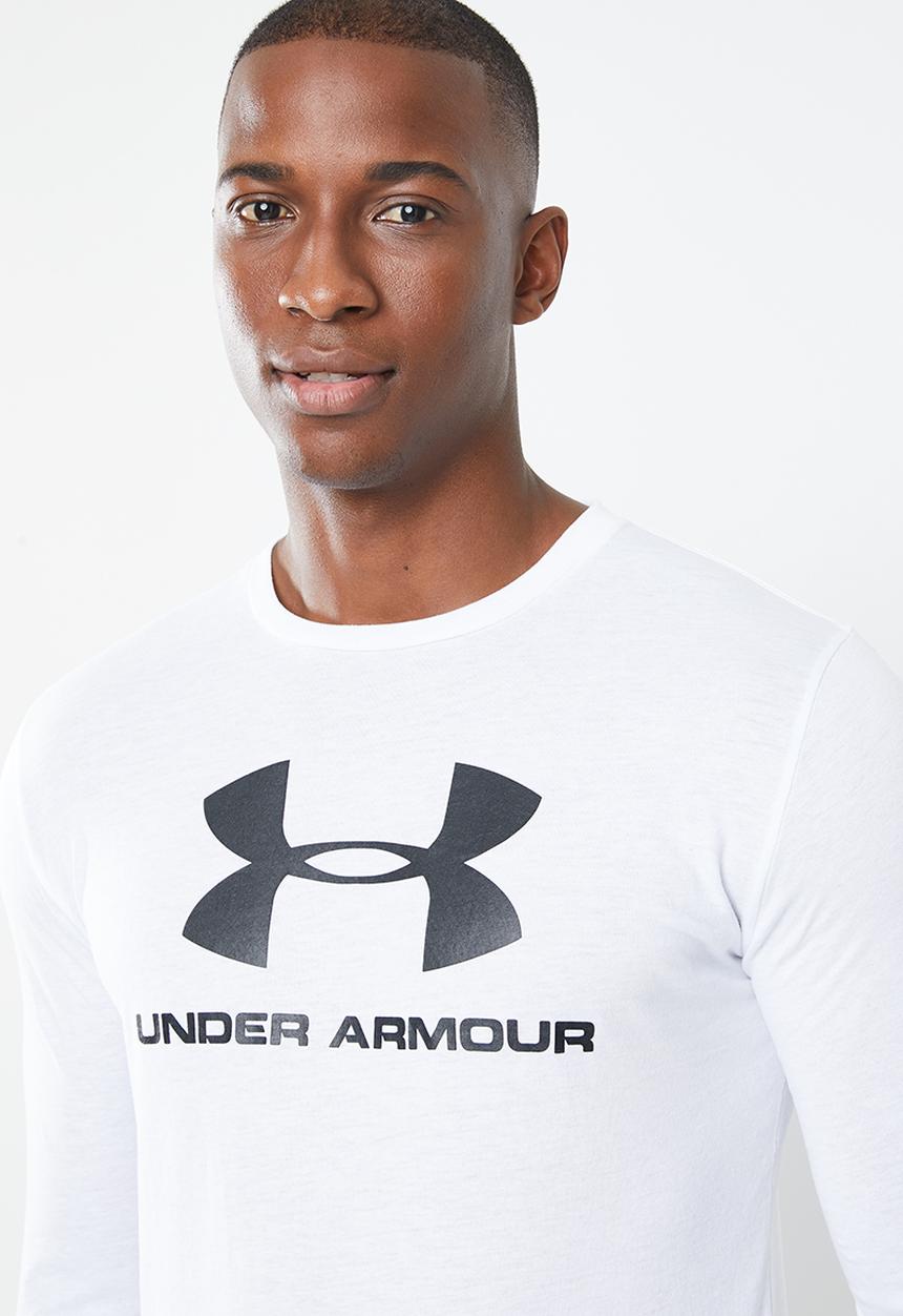 Under Armour - Sportstyle logo tee - white