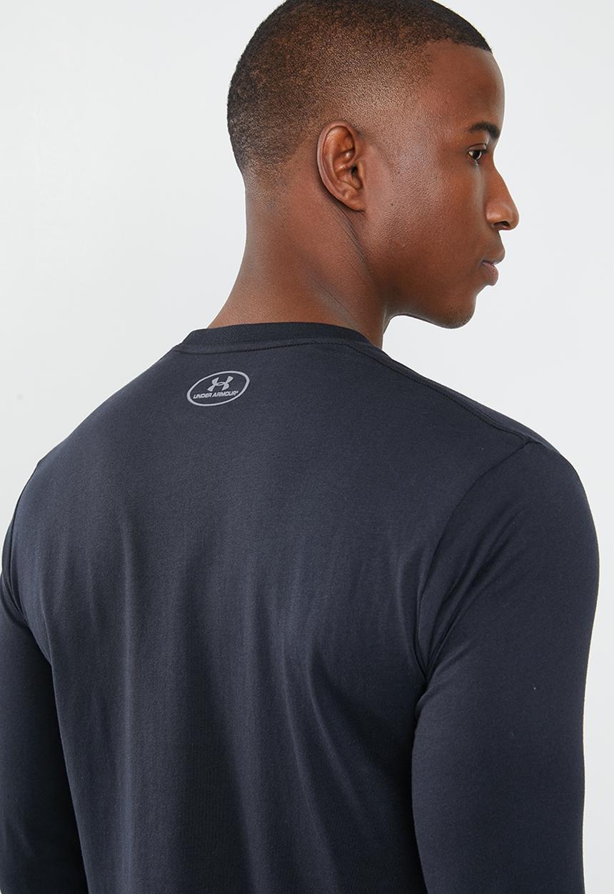 Under Armour - Sportstyle logo long sleeve tee - black