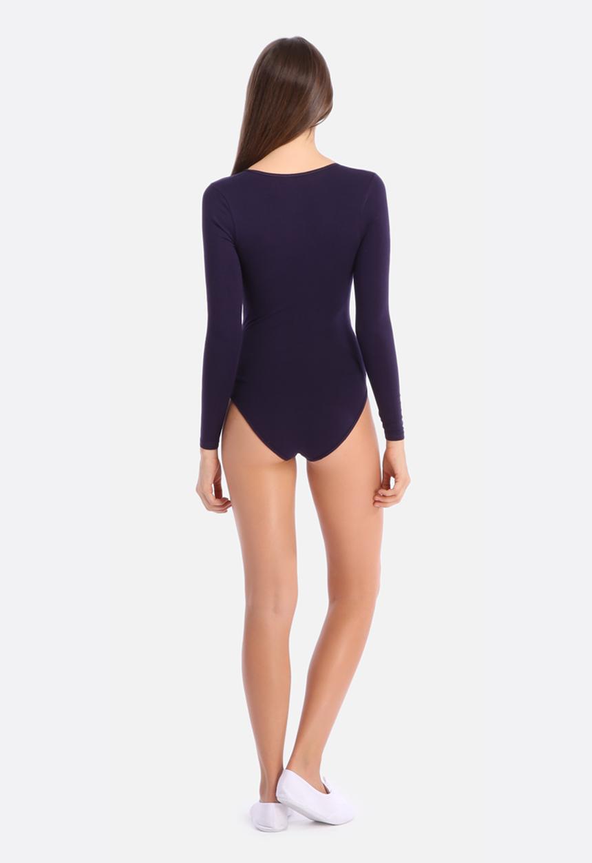 American Apparel - Cotton Spandex Jersey Cross-V Bodysuit