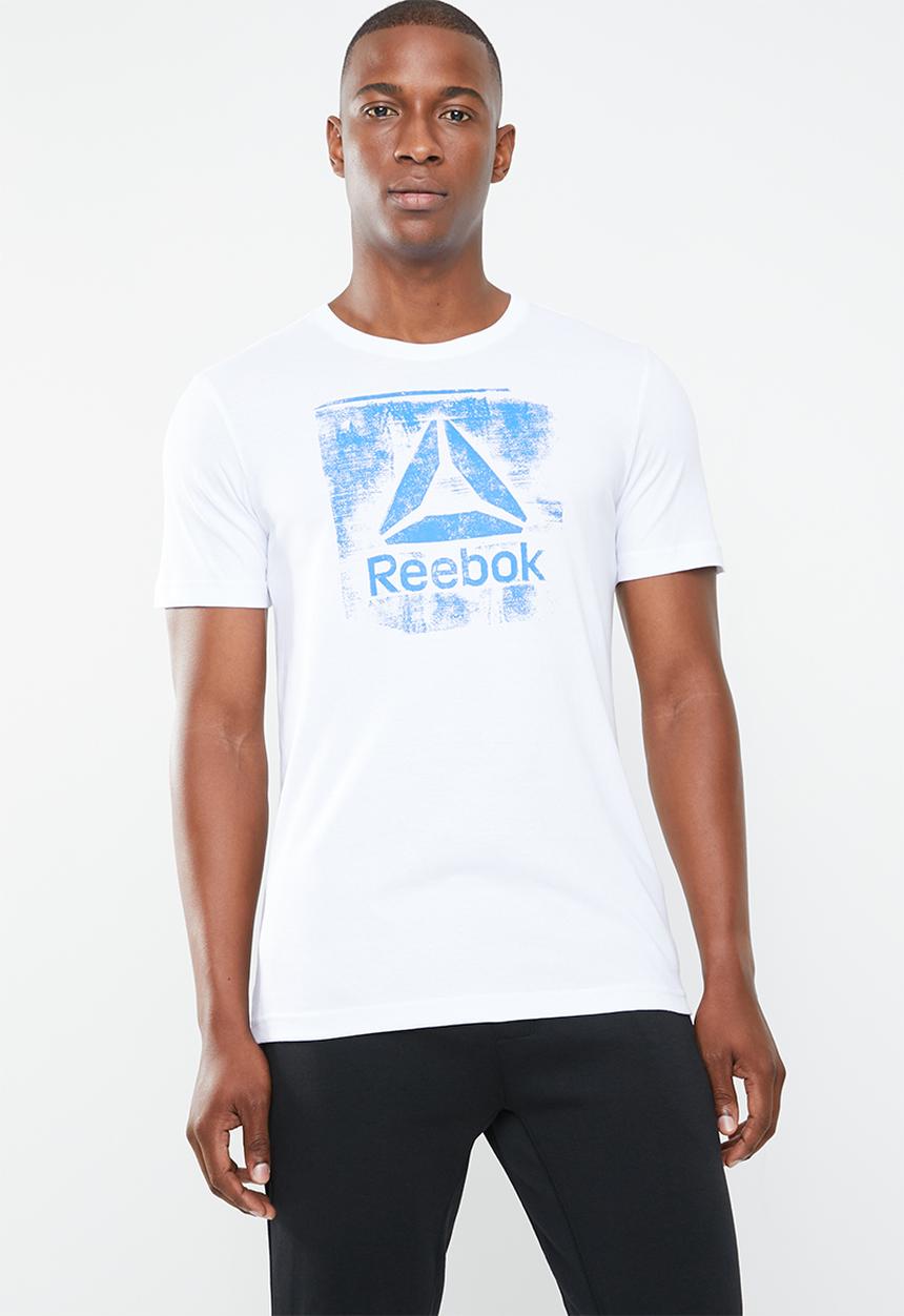 Reebok - Stamped logo tee - white