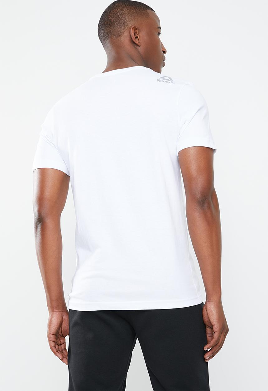 Reebok - Stamped logo tee - white