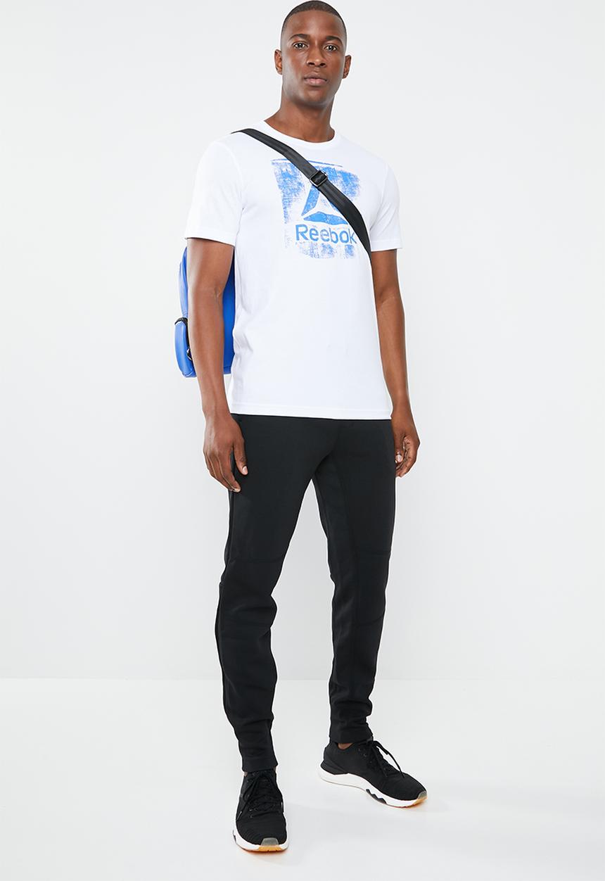 Reebok - Stamped logo tee - white