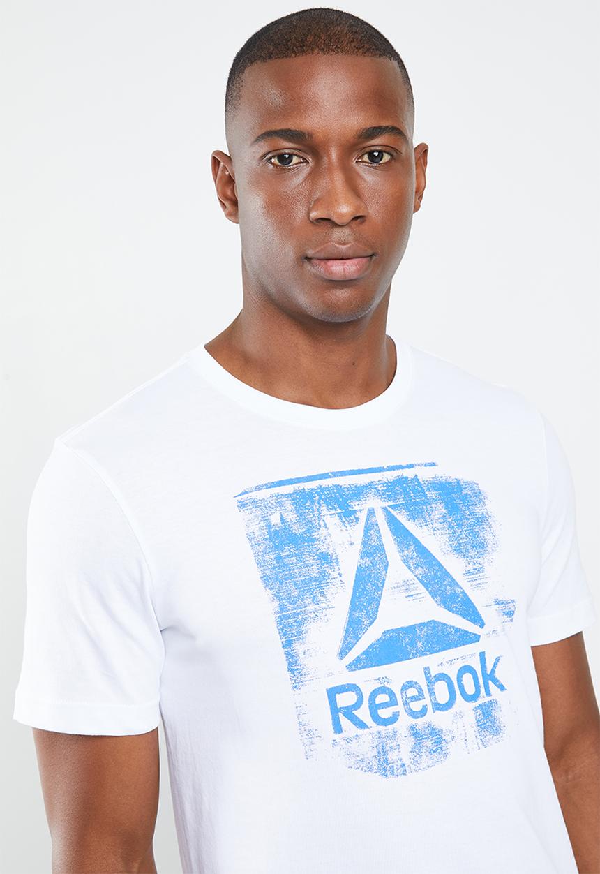 Reebok - Stamped logo tee - white