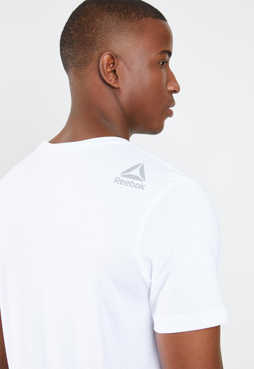 Reebok - Stamped logo tee - white