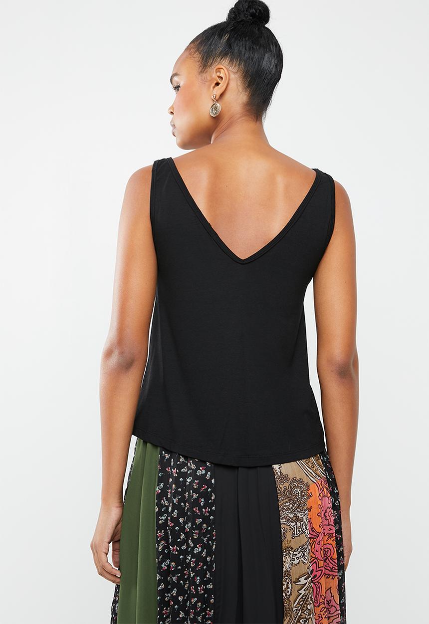 Superbalist - 2 Pack V-neck vest - black & brown