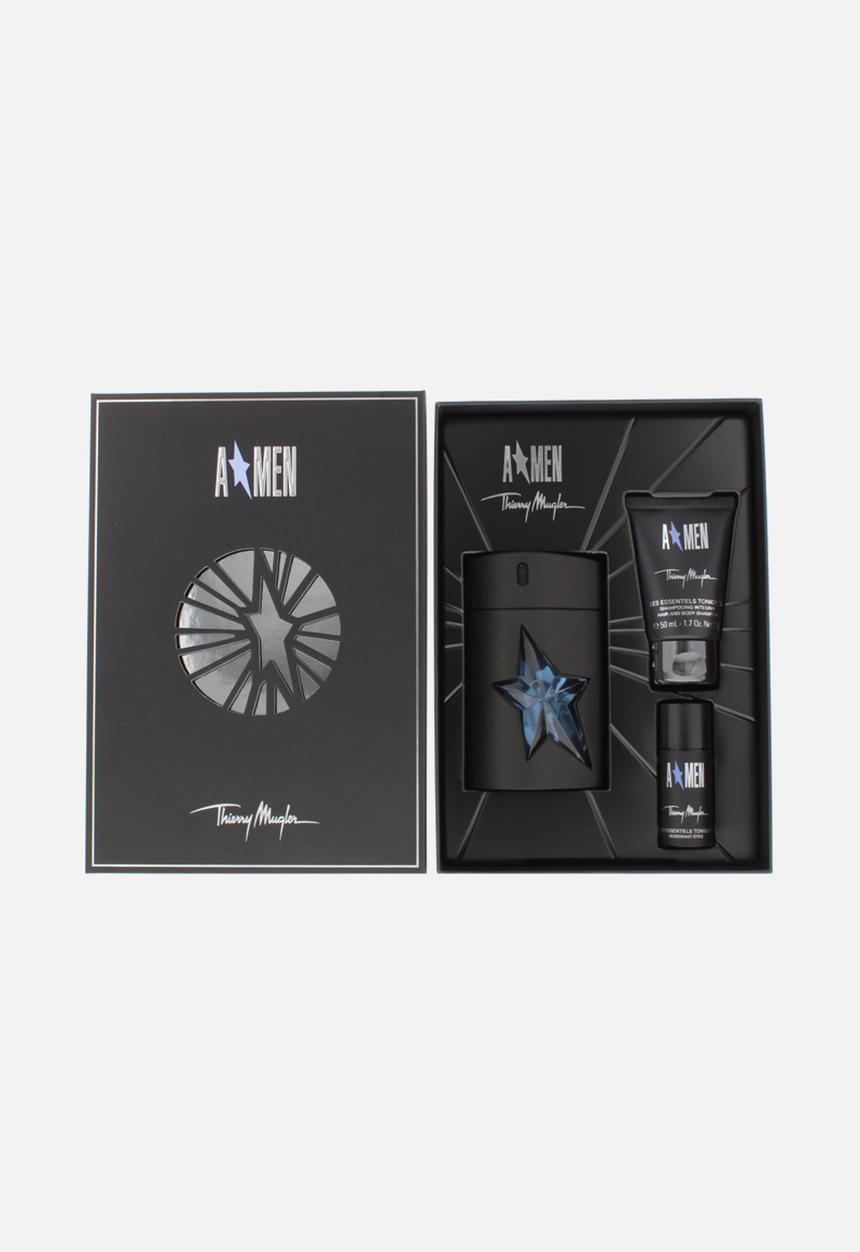 THIERRY MUGLER - Amen Giftset Edt 50ml + H+B 50ml & Deo Stick 20ml (Parallel Import)