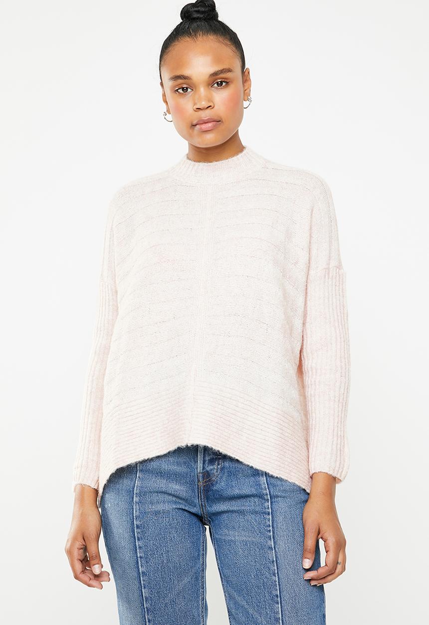 Superbalist - Soft touch turtle neck knit - pink