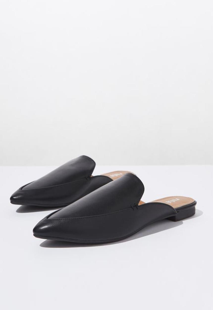 Cotton On - Point mule - black