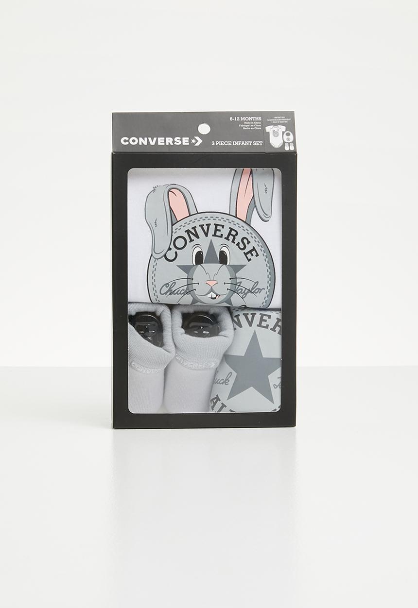 Converse - Classroom pets infant set - white