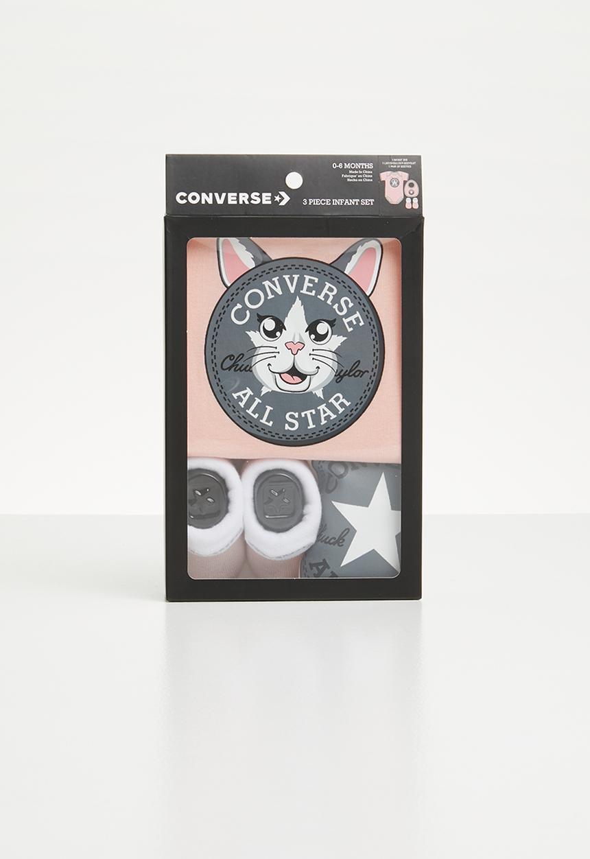 Converse - Classroom pets infant set - pink
