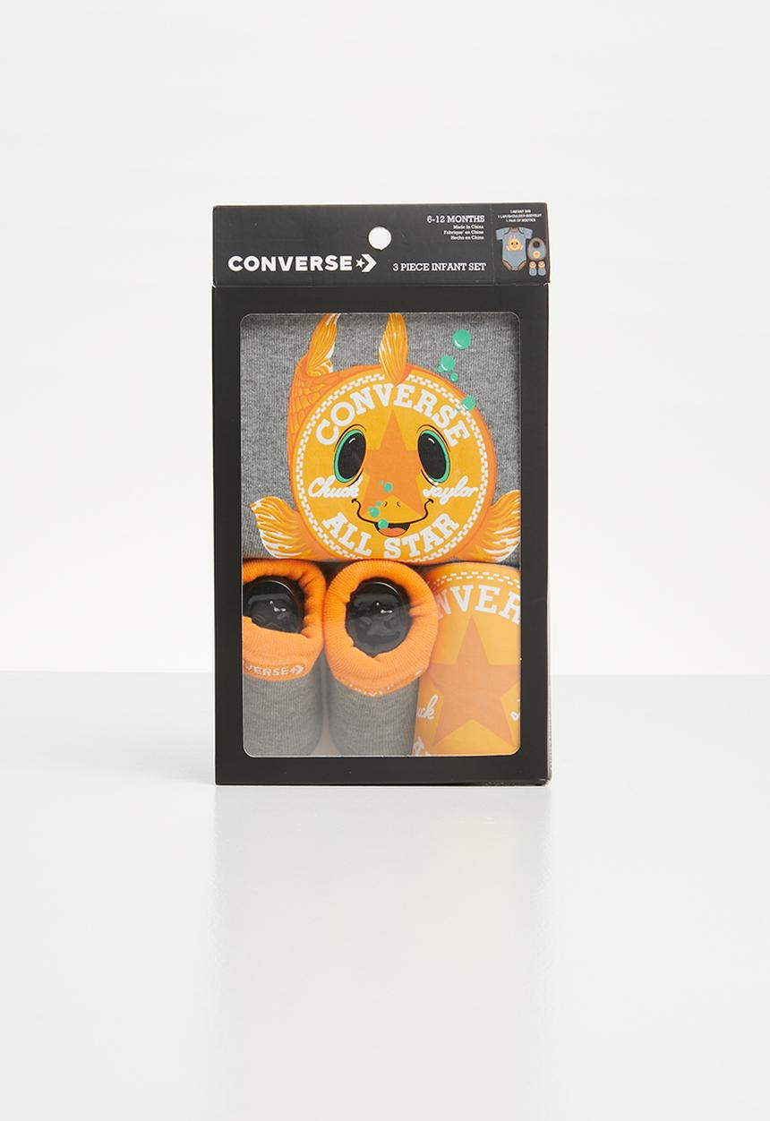 Converse - Classroom pets infant set - grey 